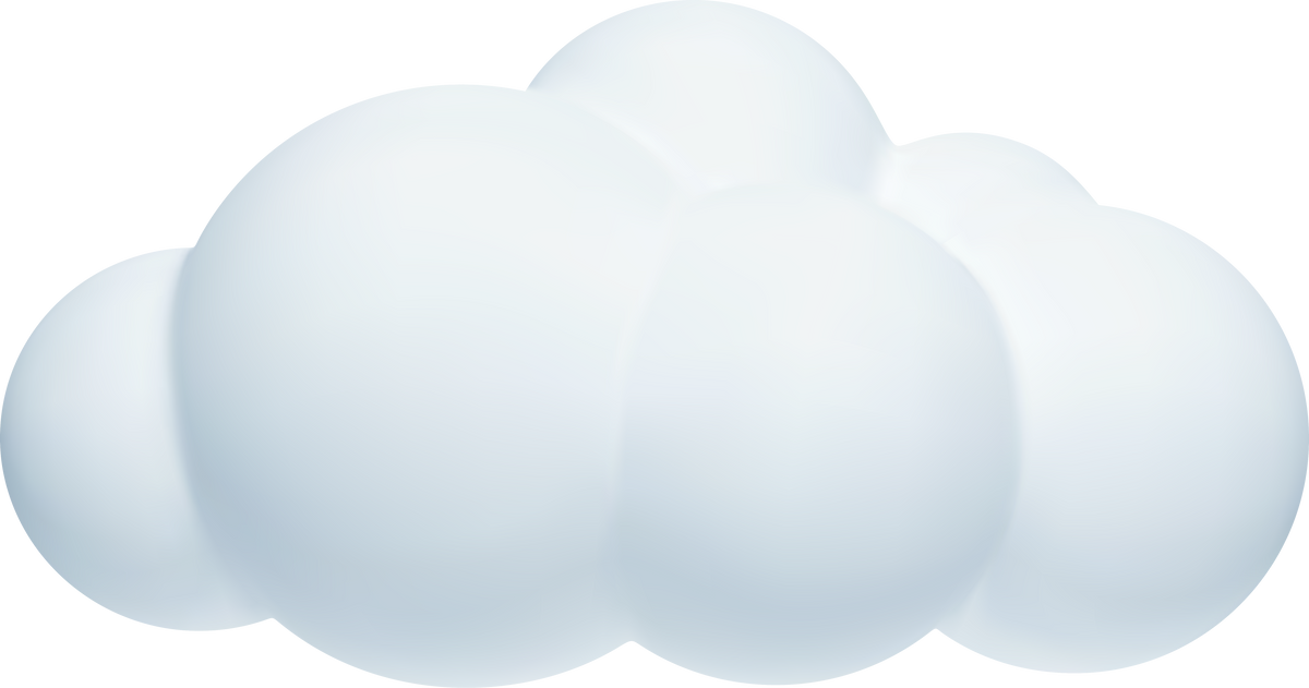 White Cloud Icon